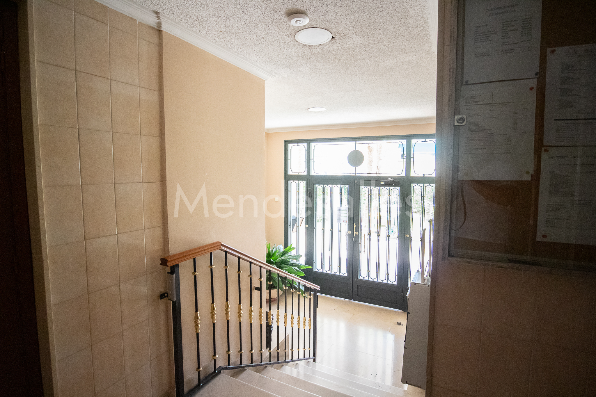 Entrada al portal del edificio